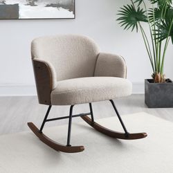 **SALE** Modern Upholstered Rocking Chair! Lowest Prices Ever!