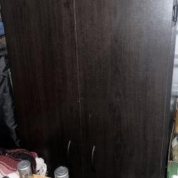 Large dark brown cabinet