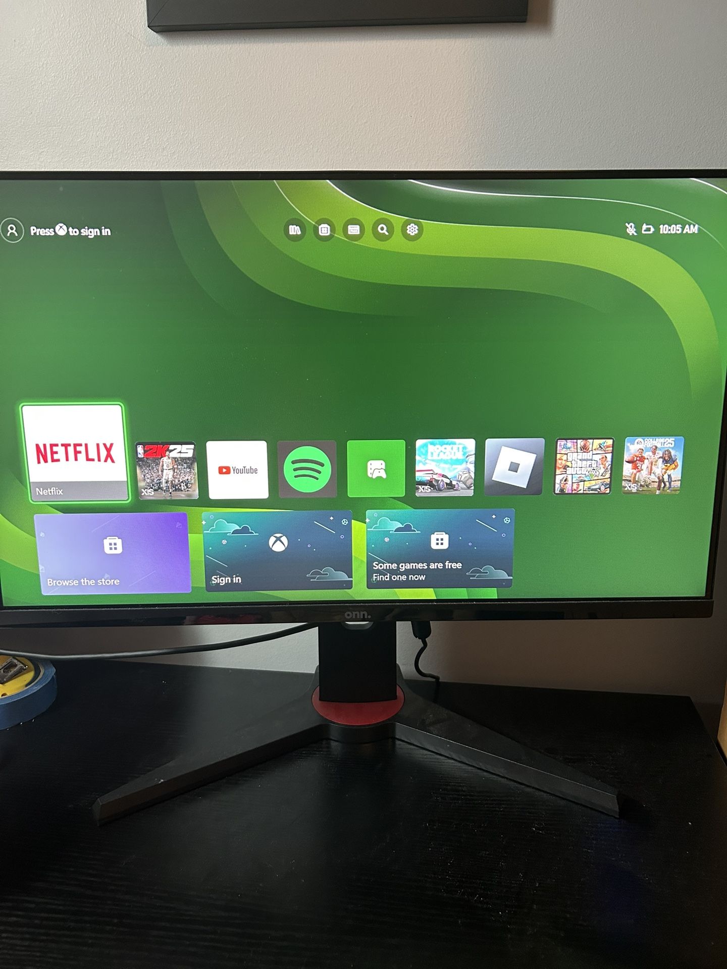 ONN 24” Gaming Monitor