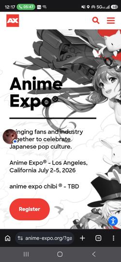 ANIME EXPO 2026 THURSDAY 7/2/2026
