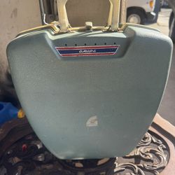 vintage Gladding hard-shell bowling ball case