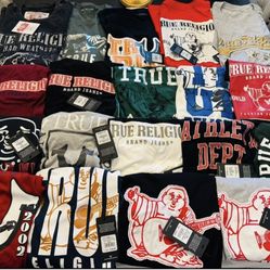 Mens 2xl And 3xl True Religion Shirts