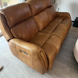 LEATHER SOFA 