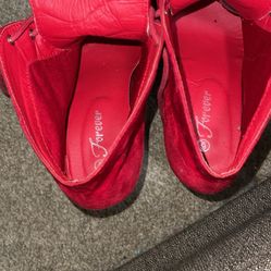 Red High Heel Pumps