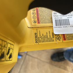 Dewalt Chainsaw 