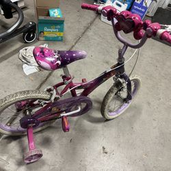 Girls Princess Bike