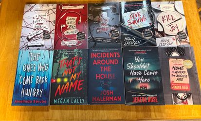 horror/thriller books