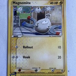 Magnemite 61/97 Ex Dragon Pokémon Card LP