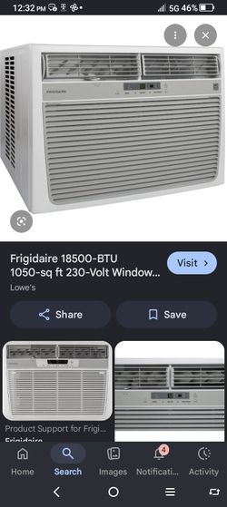 FRIGIDAIRE WINDOW AIR CONDITIONER $50