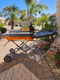 Ridgid 15 Amp 10 in. Wet Tile Saw with Portable Stand