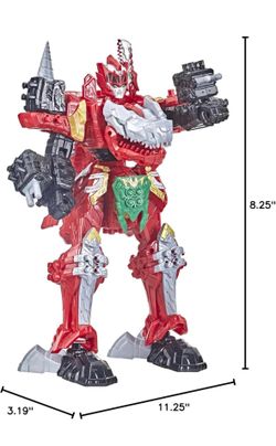 Power Rangers Dino Fury T-Rex Champion Zord - Complete Toy with Instructions