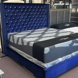 Modern Bed frame and bedroom sets at the Lowest Prices- zero interest financing- shop now pay later. 