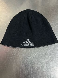 adidas Reversible Black and Gray Men’s Beanie  - One Size - VGUC