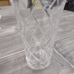 Cut Crystal Flower Vase