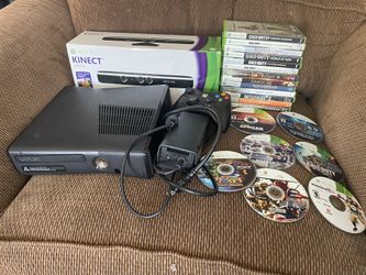 X-BOX 360  Bundle with Bunch of Games