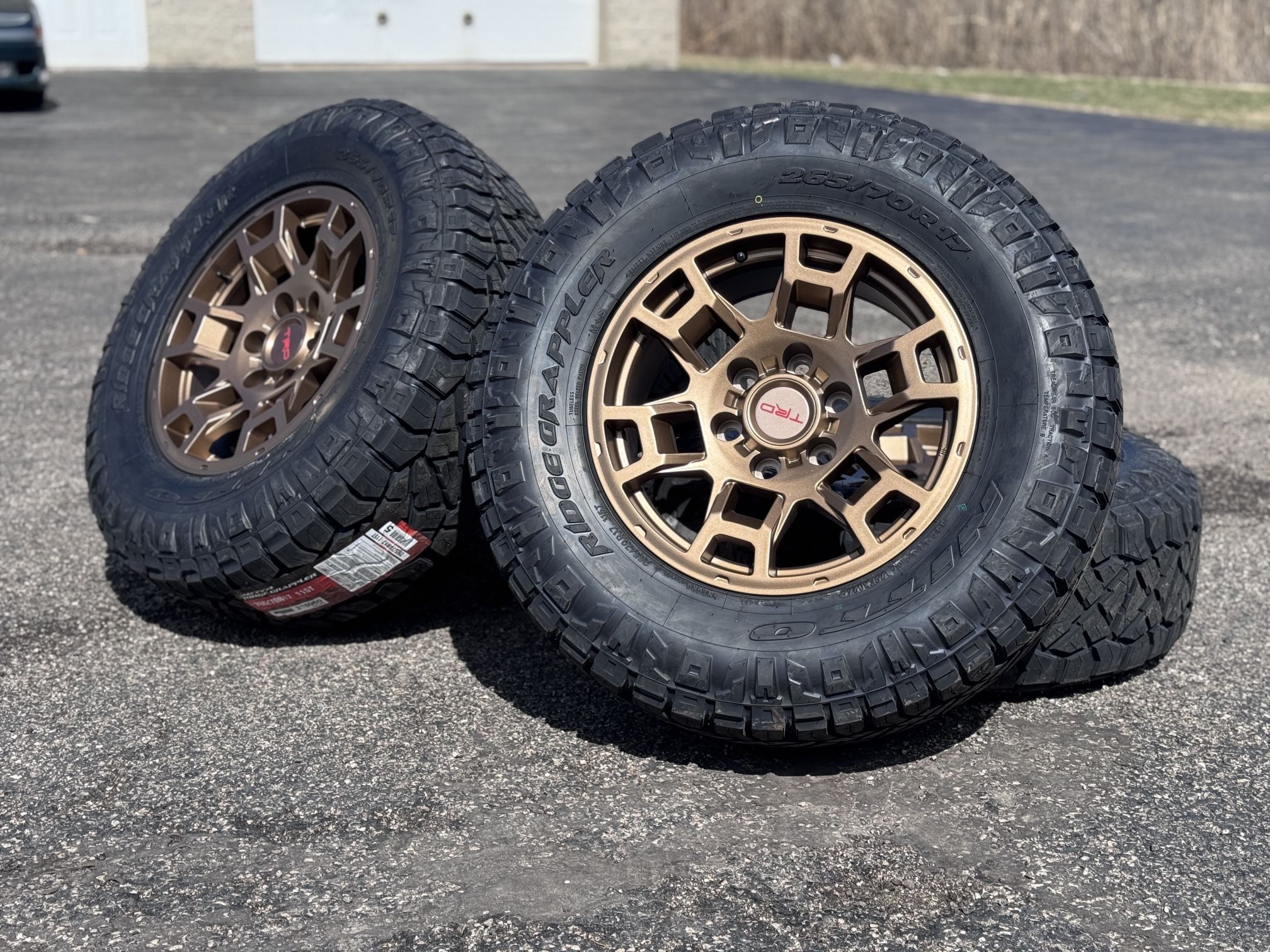 17" TRD Tacoma wheels Tire 4runner GX FJ Tundra Sequoia 265/70/17