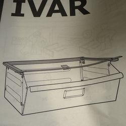 UNDER SHELF/DESK DRAWER PULL OUT