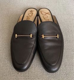 Sam Edelman Women's Laurna Black  Mules Size 10.5