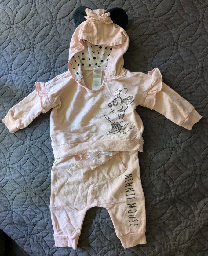 Girl Set - Baby Disney 3/6 M