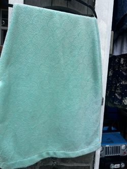 Teal Color Meat maid Tail Blanket 