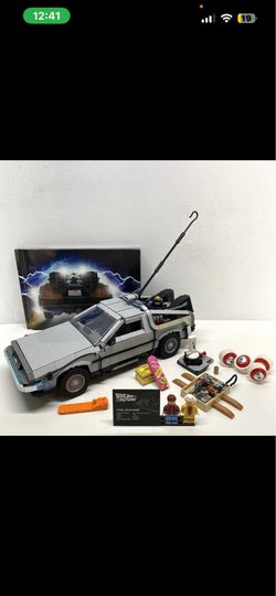 Lego Back to the future delorean
