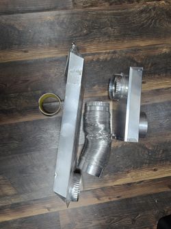 Set of Dryer Vents with Tape