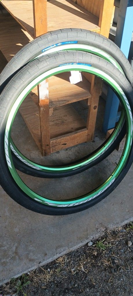MTB BMX Dirt Jumper Rims Set New. ATOMLAB
