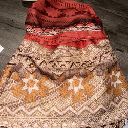 Moana Costume Size 4-6