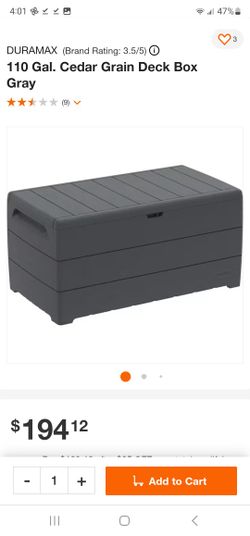 110 GA DECK BOX