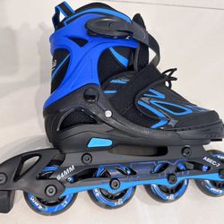 11C-1 Adjustable Inline Skates. Wheels Light Up. 