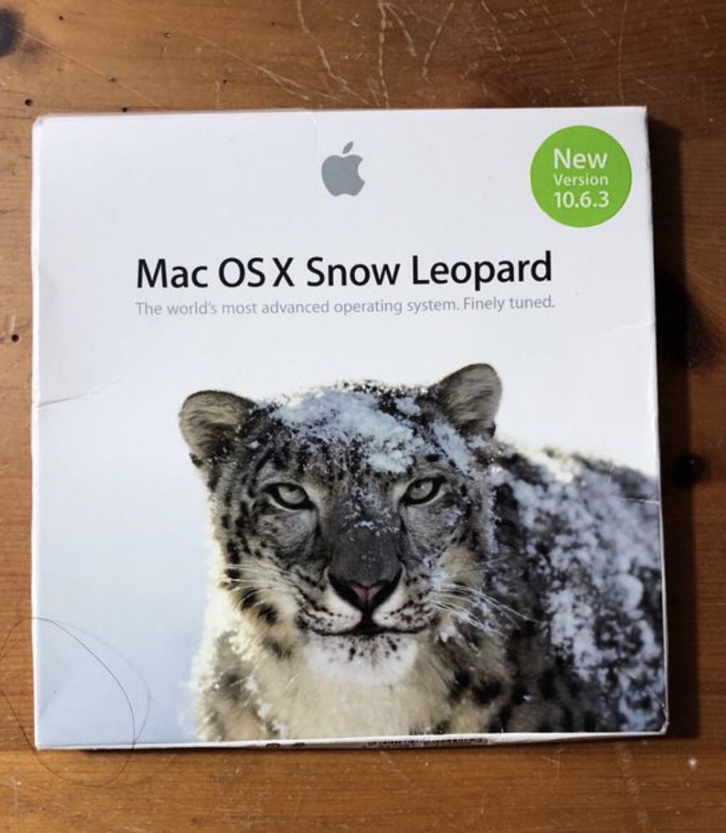 Brand new Mac OS X Snow Leopard