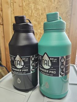 2 New Stainless Steel  TAL Water Bottles