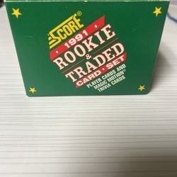 score 1991 rookie and traded card set