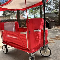 radio flyer wagon fold