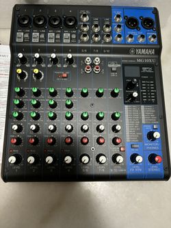 Yamaha MG10XU - 10-channel SPX Analog Mixer