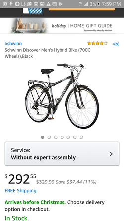 Schwinn discover mens online hybrid bike