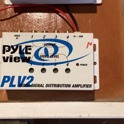 Video Signal Distribution Amplifier