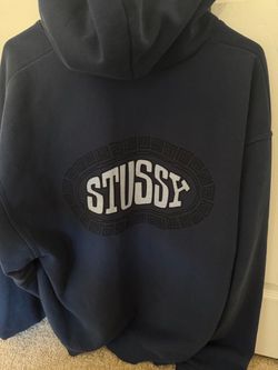 Stüssy Navy Graphic Hoodie