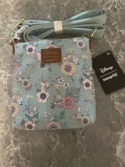 Loungefly: Disney Dumbo Floral Allover Print Crossbody Bag