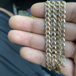 10k Diamond Cut Chain 