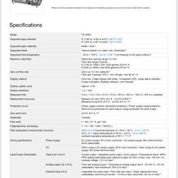 Keyence FD-R200 Clamp On Flow Meter USED