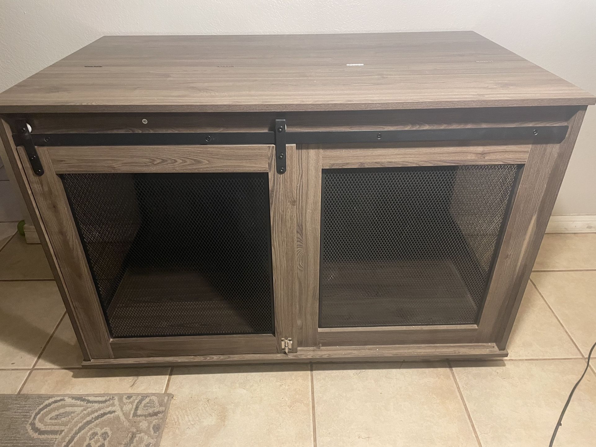 Xl Dog Cage Crate Kennel Furniture 