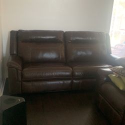 Wyline Power Reclining Sofa & Wyline Power Reclining Loveseat with Console