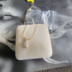 18k Gold Overlay Necklace 