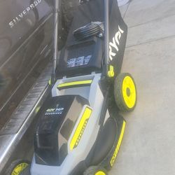 Lawnmower Riobi Electrica Bateria Y Cargador 