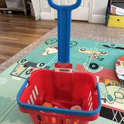 Melissa & Doug Fill & Roll Grocery Cart