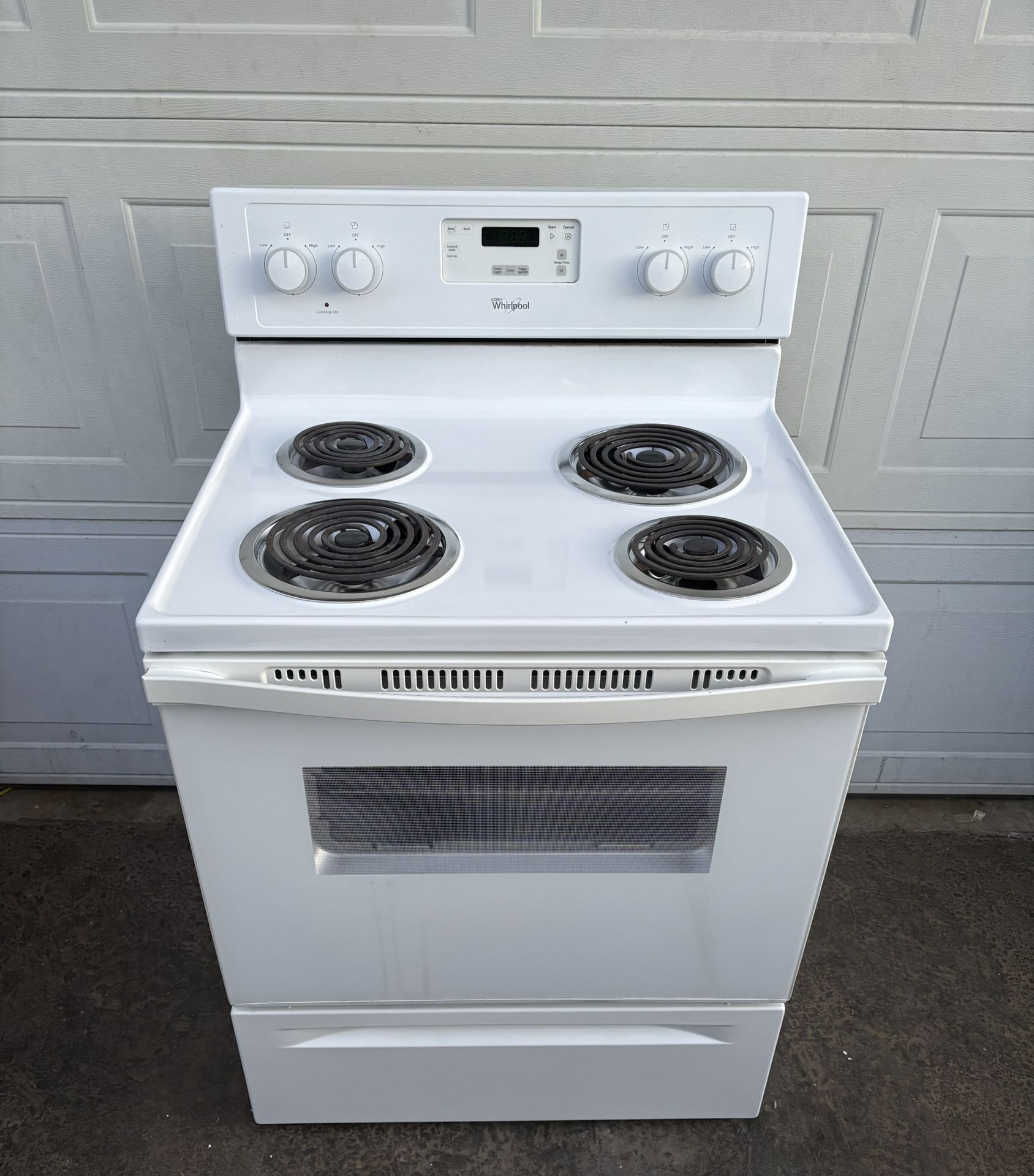 Whirlpool Electric Stove