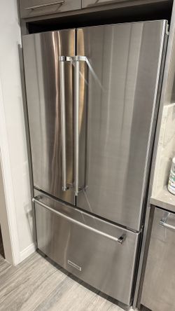 KitchenAid 36” French Door Refrigerator (Originally $1600)