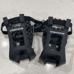 Venzo Bike Bicycle Toe Clips Cage Indoor Exercise