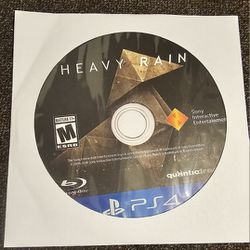 PS4 Heavy Rain & Beyond Two Souls Discs Only